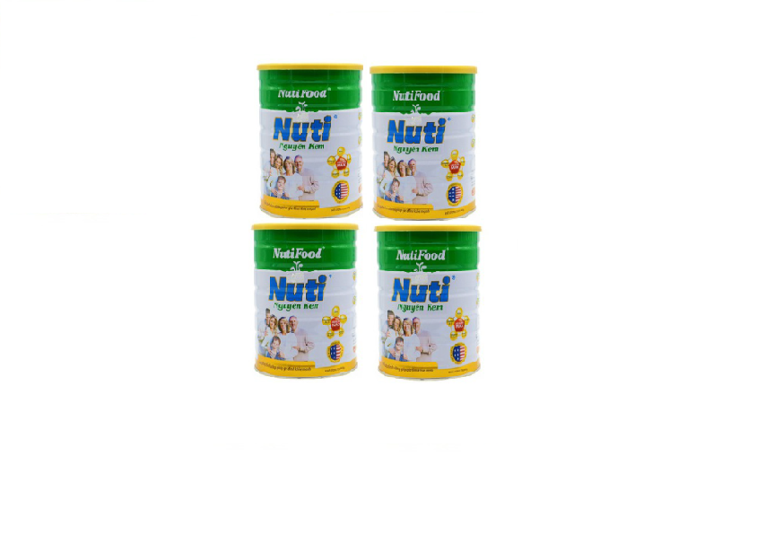 COMBO 05 hộp Sữa bột Nguyên Kem 900g của Nutifood