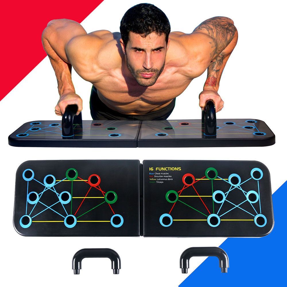 Dụng cụ hít đất, chống đẩy đa năng 10 in 1 Push Up Sportslink SK0102