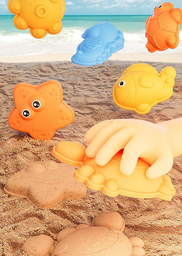 Bộ đồ chơi xúc cát 14 chi tiết, chất liệu nhựa an toàn cho bé yêu - Hàng nhập khẩu