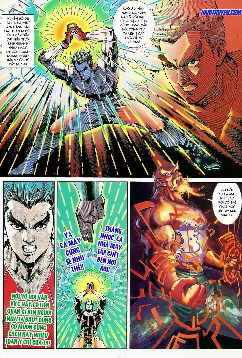 long hổ ngũ thế chapter 3 5
