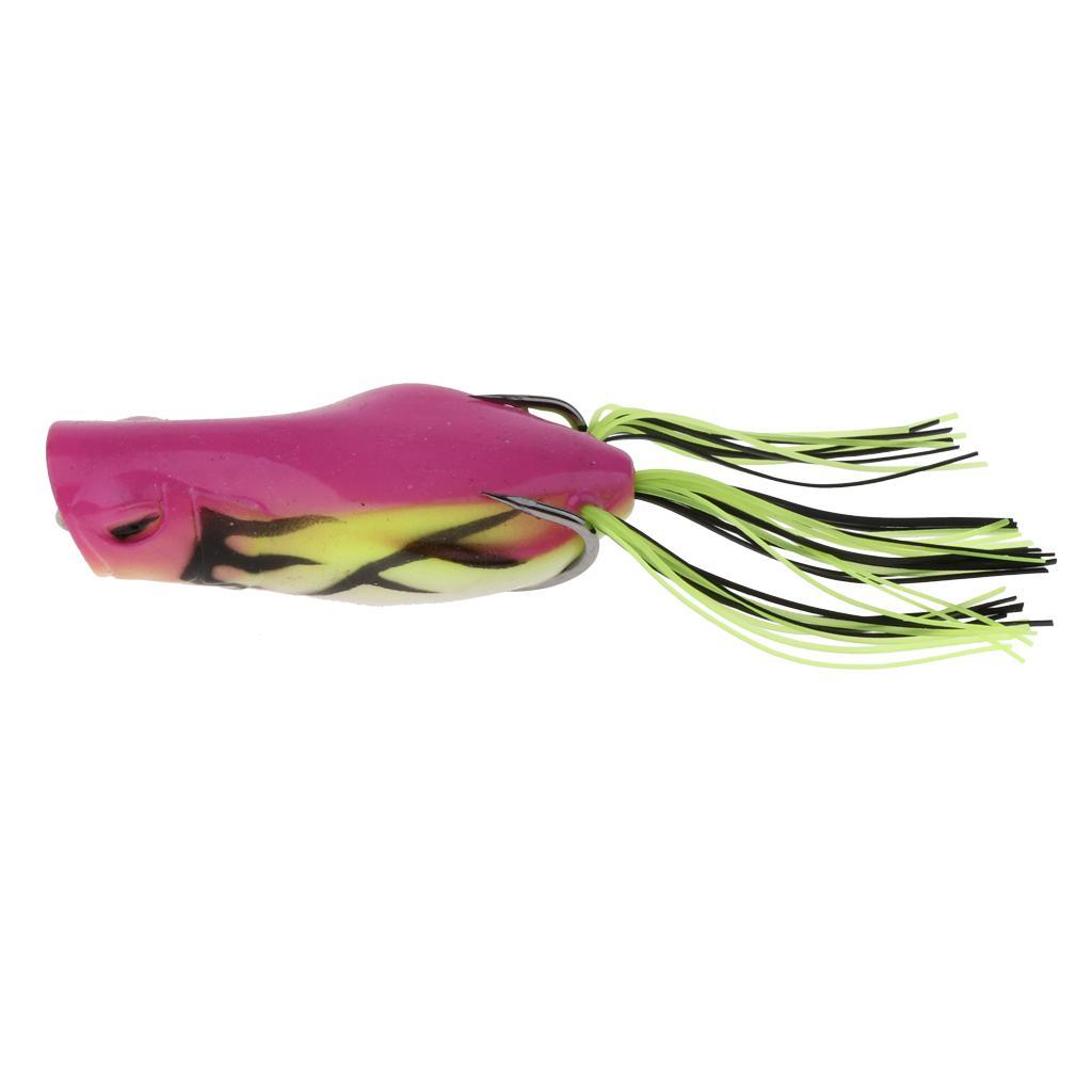 Lifelike Frog Soft Artificial Crankbaits Hook Baits