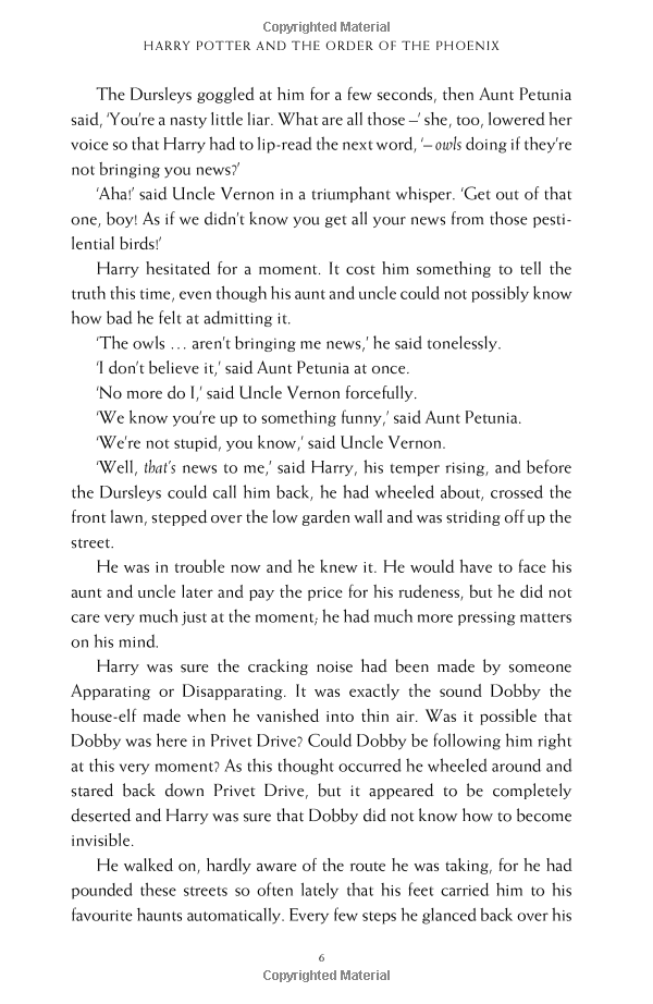 Sách Harry Potter And The Order Of The Phoenix (Harry Potter và Hội Phượng Hoàng) (English Book)
