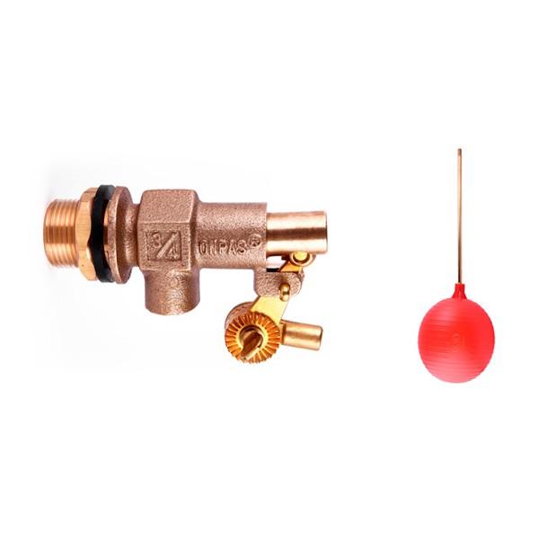 Phao cơ bồn nước phi 27 thau . inox 304
