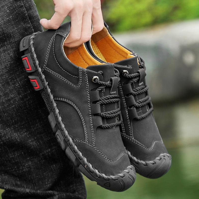 Giày Da Chạy Bộ Nam Chống Trượt Size 38-46