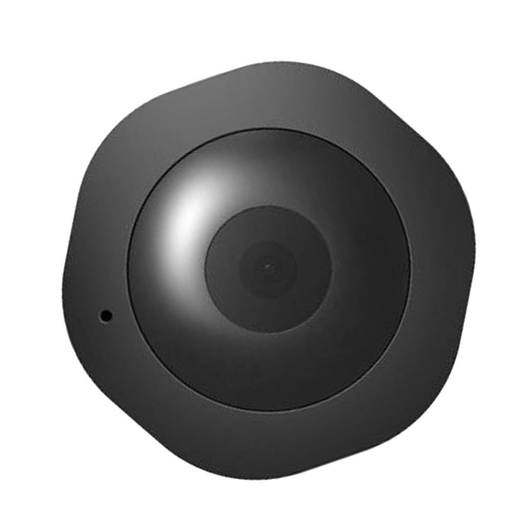 2xHD 1080P Wide Angle Mini WIFI Camera Night    Black