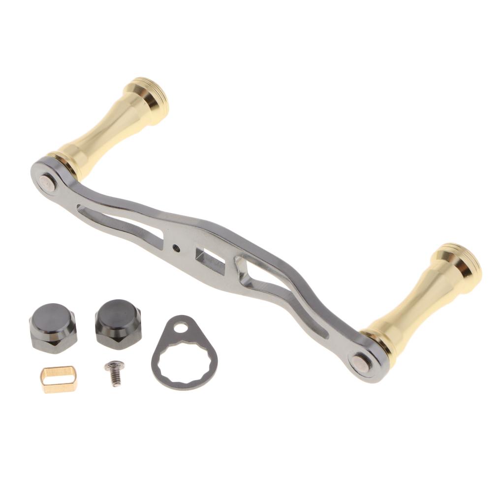 Fishing Reel Handle Replacement Parts for D/S/A Baitcasting Reels Red