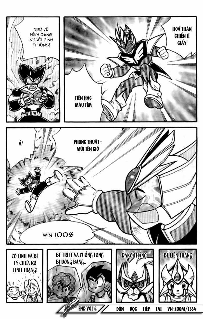 hiệp sĩ giấy - origami fighter chapter 21 25