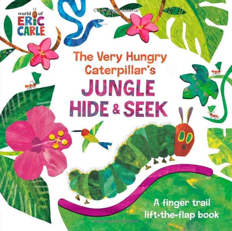 Sách ngoại văn: The Very Hungry Caterpillar's Jungle Hide &amp; Seek