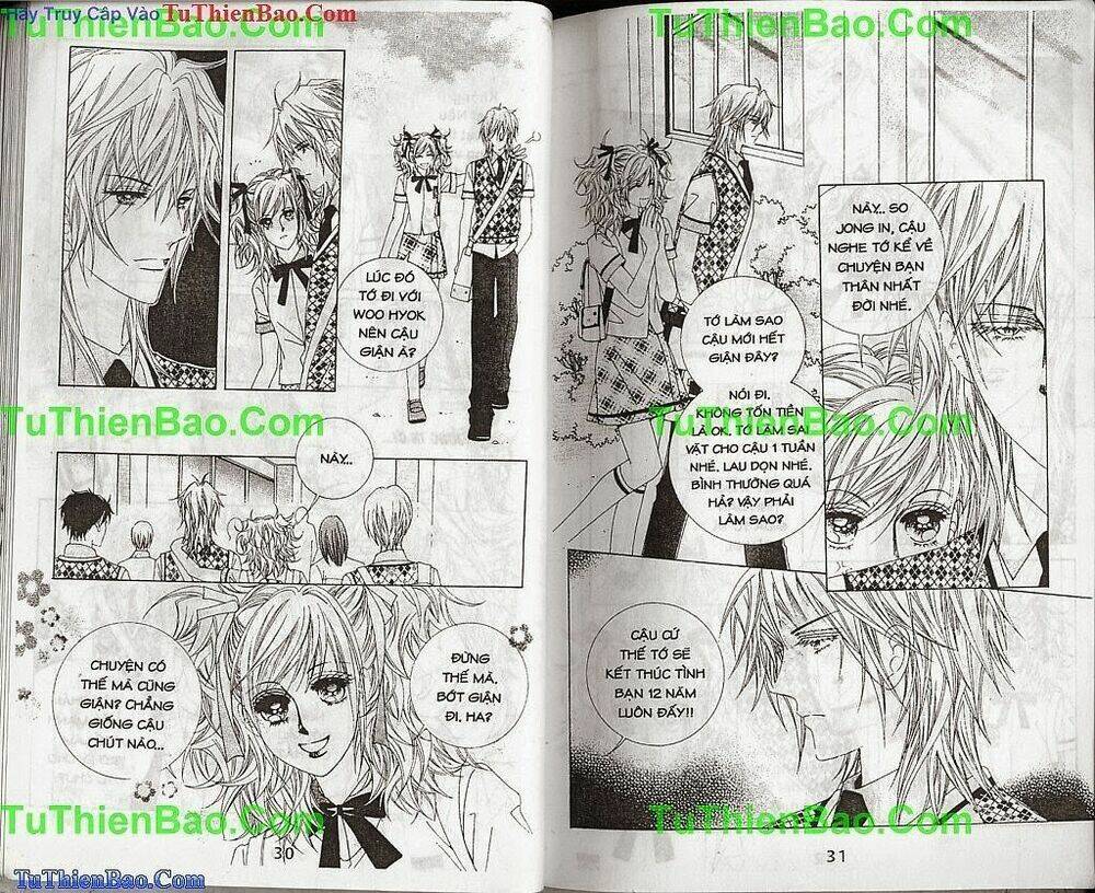 tiểu tử quậy bản đẹp - become habituated to kiss chapter 11 17