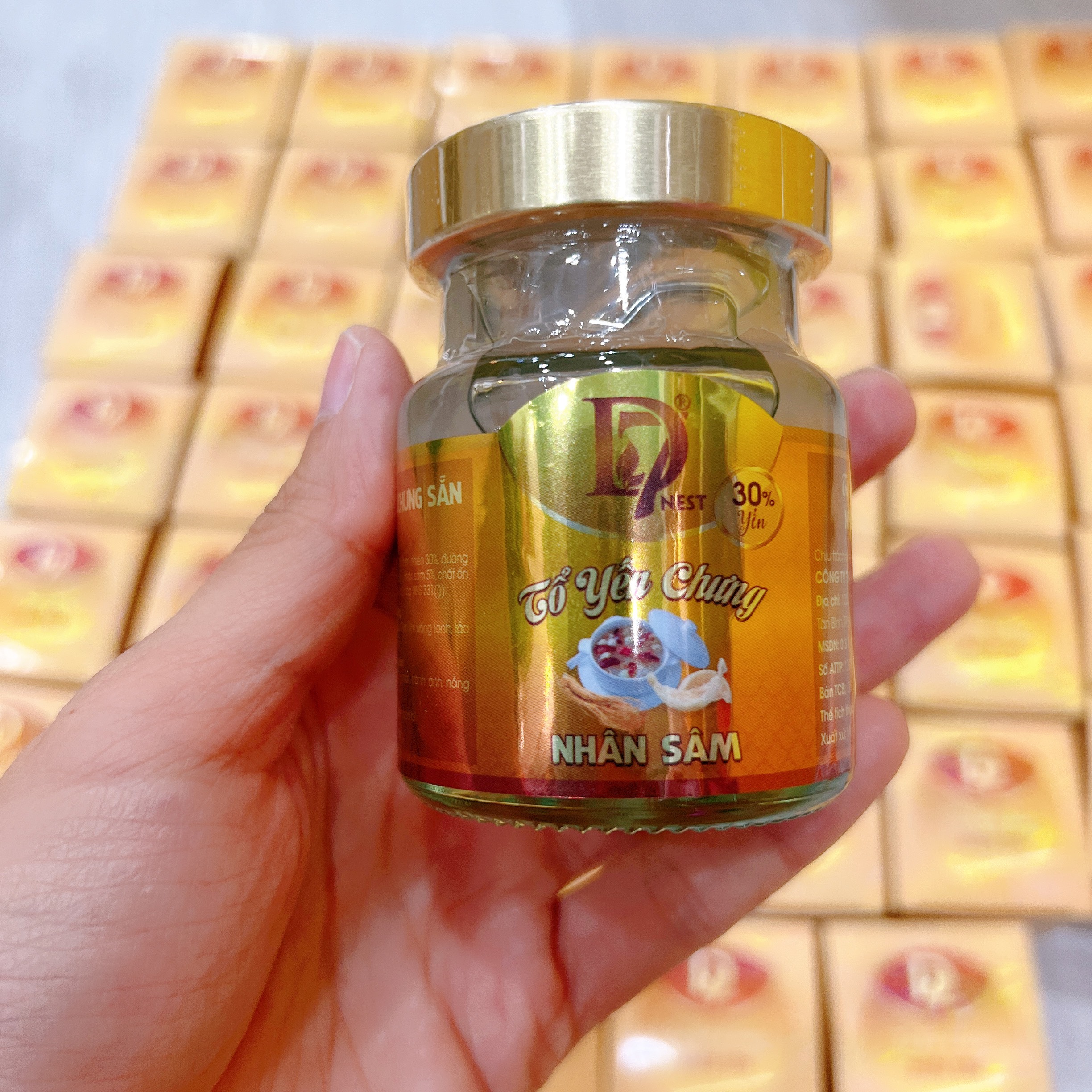 Combo 11 hủ yến chưng NHÂN SÂM bổ dưỡng - D7