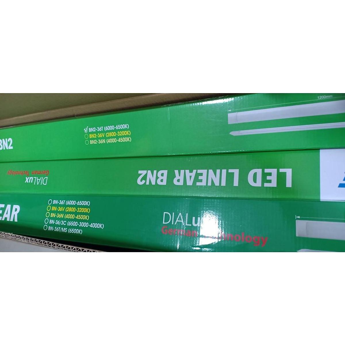 Combo 3-6 Đèn LED bán nguyệt 1.2m (36W) seri BN2 , - Thương Hiệu MPE