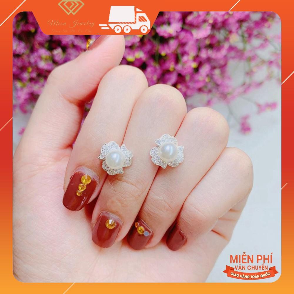 BÔNG TAI BẠC TA - BÔNG NỤ MÃ BT005512
