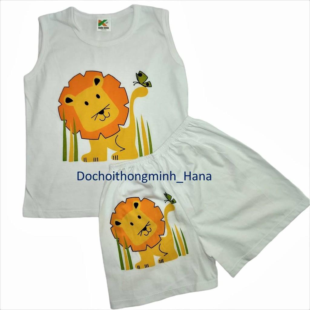 Đồ bộ trẻ em Chất vải thoáng mát,thấm hút mồ hôi tốt,họa tiết màu sắc đẹp.XKSNKV