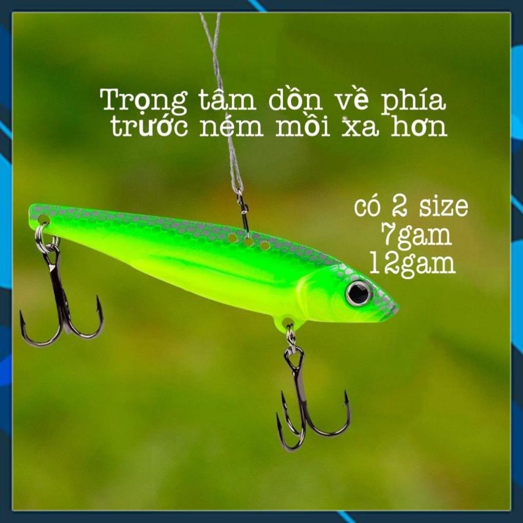 Mồi Lure_ Mồi Câu Lure Cá Sắt Chuyên Đồ Câu Lure VIB Lazer _Mồi Câu Cá Lóc_ Lure _23