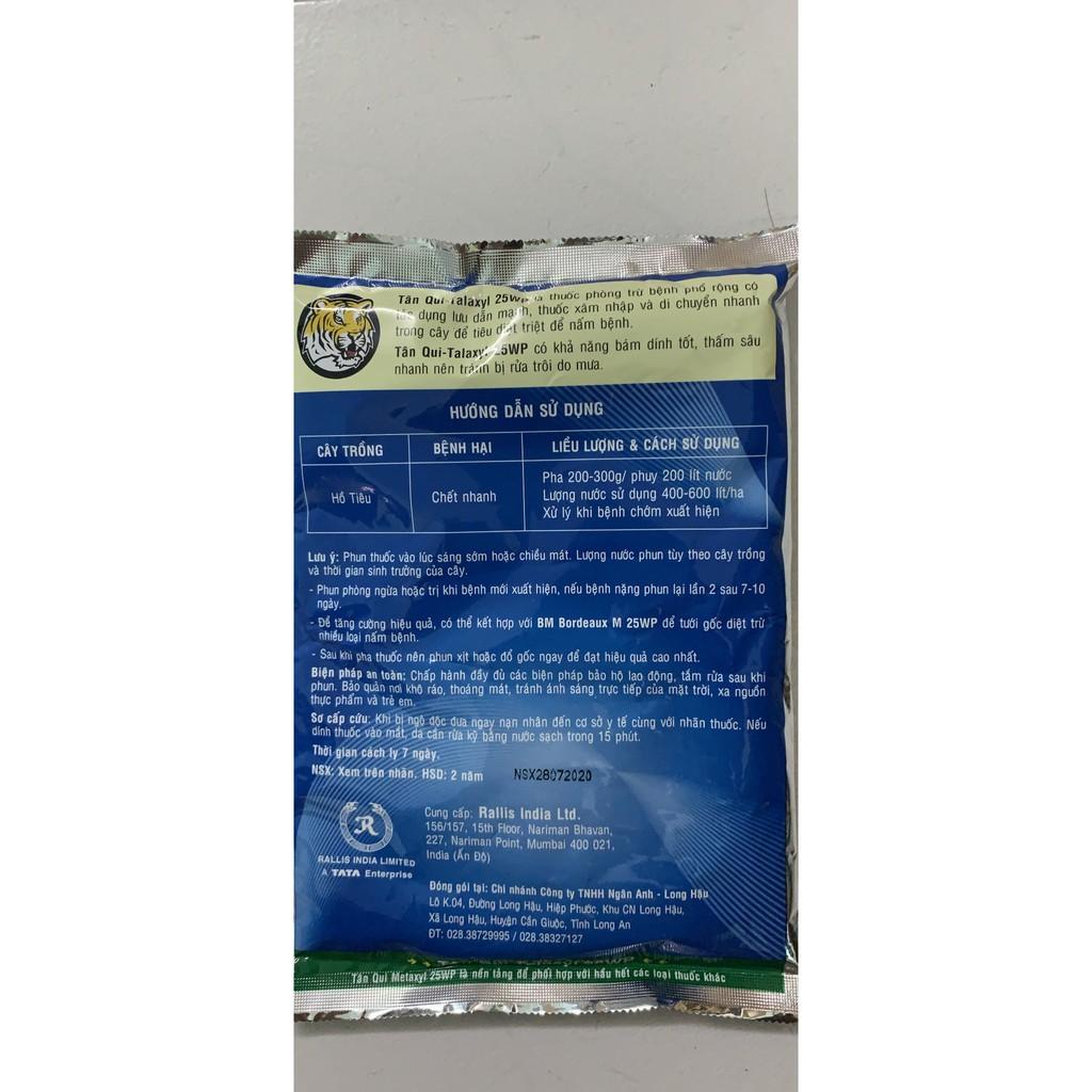 Sản phẩm trừ nấm cây trồng Talaxyl - Metalaxyl gói 100gr