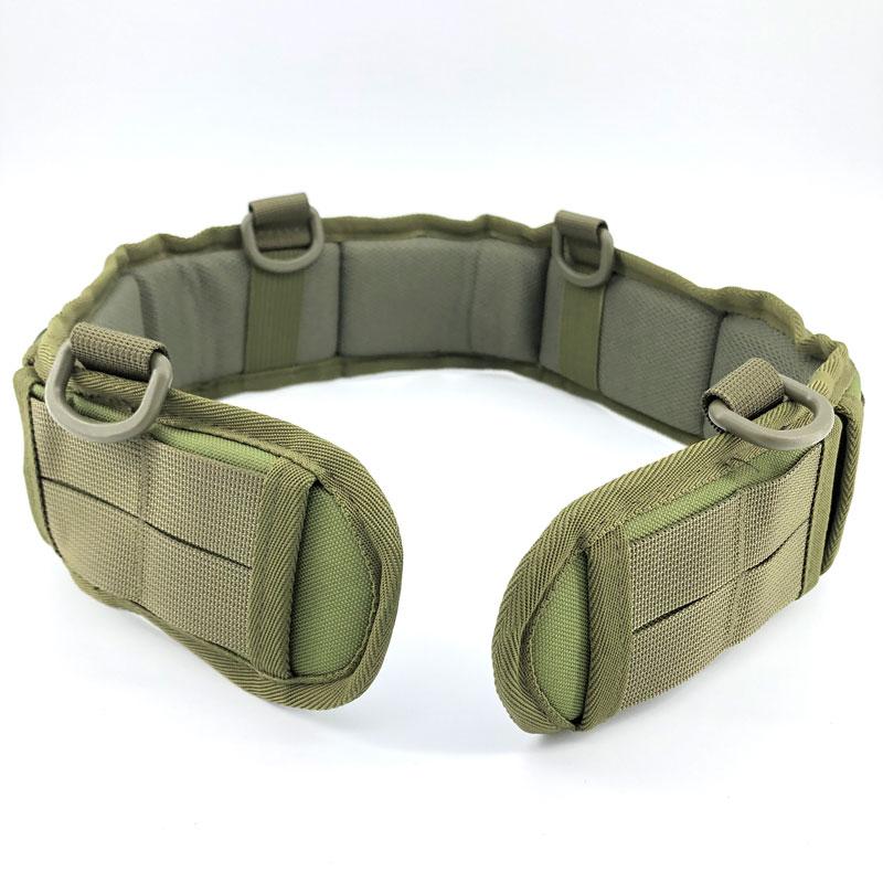 Chiến Thuật Airsoft Đai Quân Quân Sự Molle Tiêm Kích Dây Huấn Luyện Chiến Đấu Chụp Hình Bánh Răng Ngoài Trời Mềm Lót Trận Dây