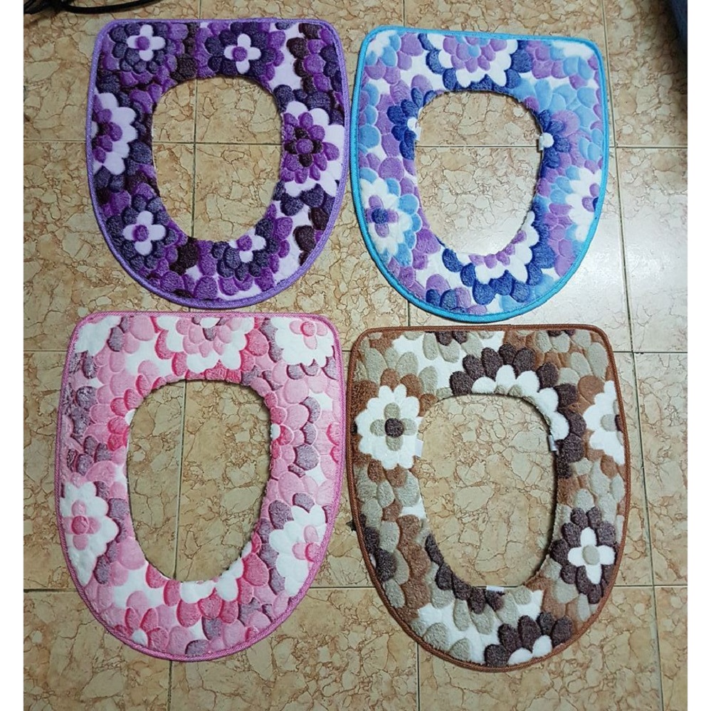 Bộ 3 lót nỉ bồn cầu chống lạnh