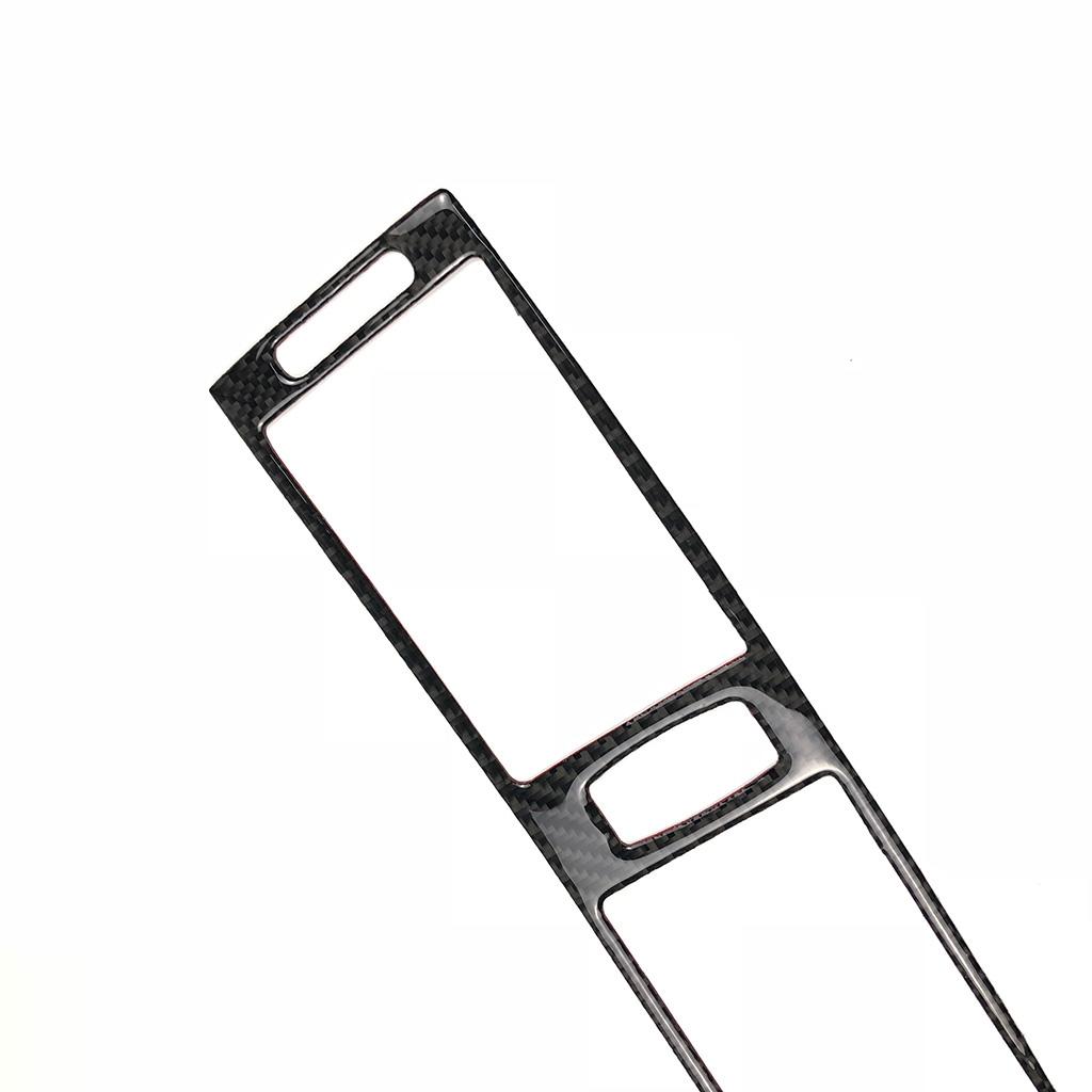 Carbon Fiber Car Air Condition Outlet CD Panel Frame For BMW E70 E71 X5 X6