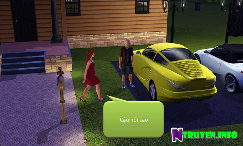 truyện sims - bí mật màu xanh chapter 2 38