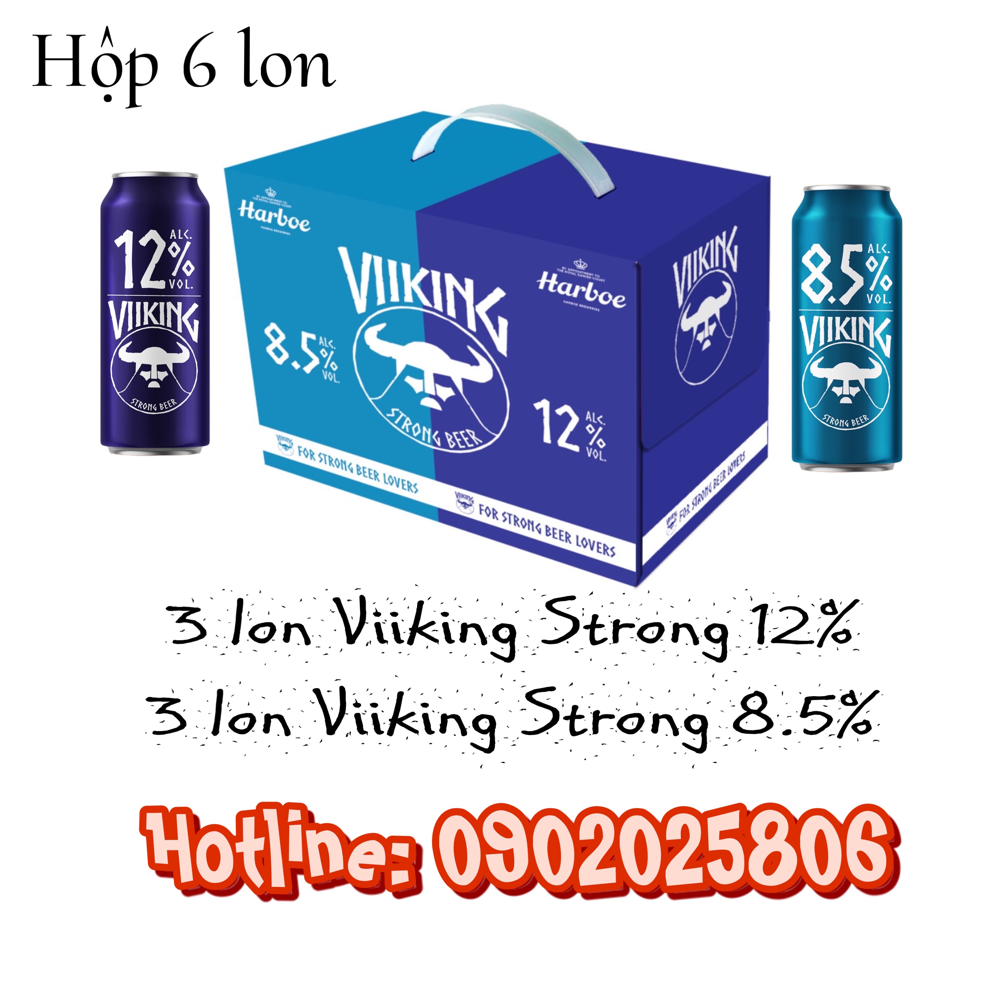 BIA VIIKING HARBOE MIX 6 LON 500ml