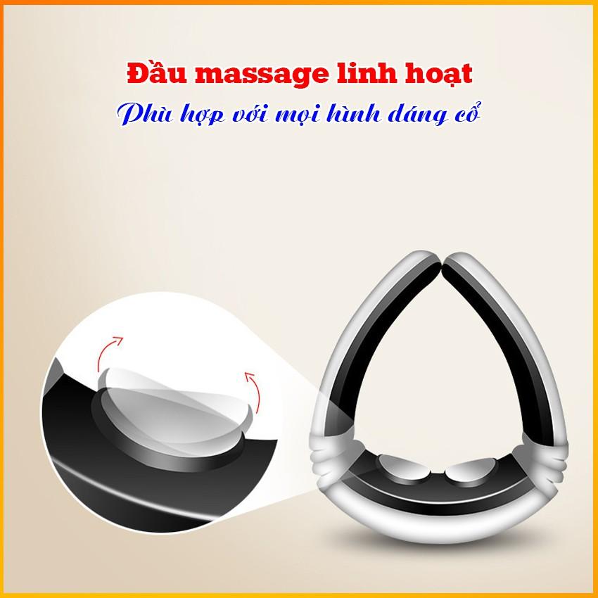 Máy massage cổ - Máy massage cầm tay - Có chức năng matxa EMS thư giãn cơ thể