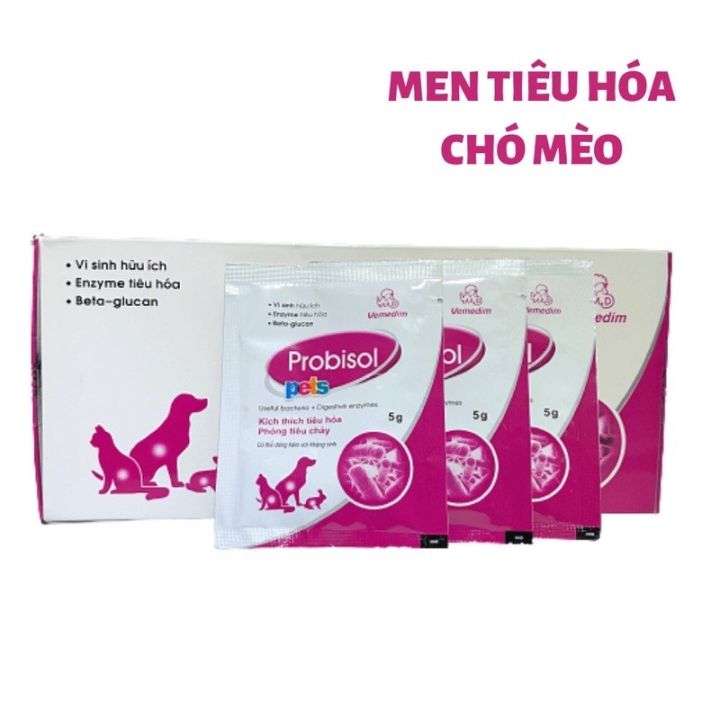 Men Hỗ Trợ Tiêu Hóa Bio Dành Cho Chó Mèo 5g