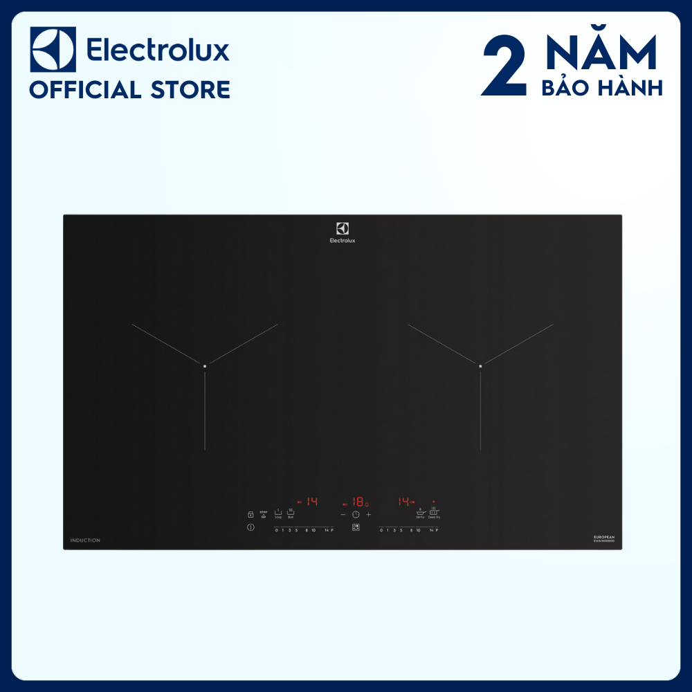 Bếp từ âm Electrolux EHI7280BB 2 vùng nấu 70cm - PowerBoost gia tăng nhiệt nhanh và mạnh mẽ, an toàn, nấu nhanh, tiện lợi
