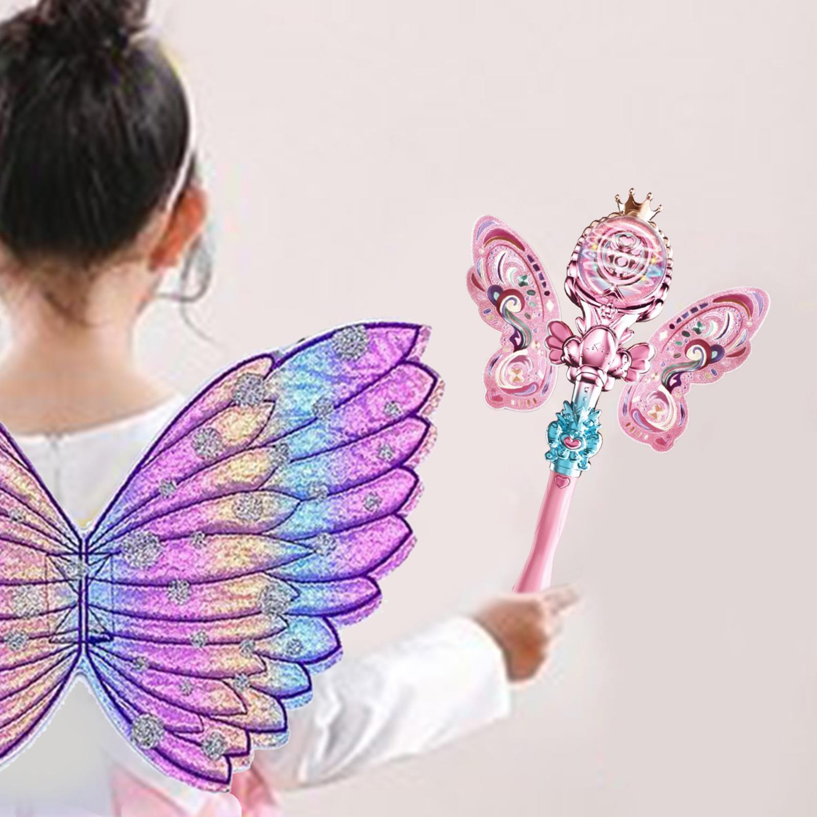 Light up Princess Wands Light up Toy for Halloween Birthday Gift Photo Props