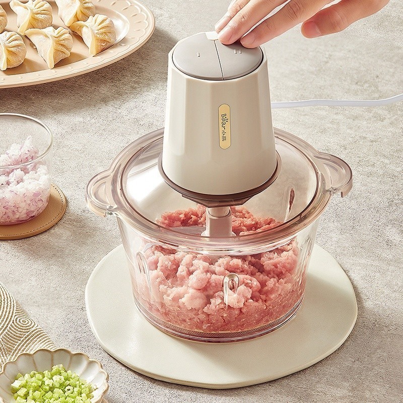 Máy xay thực phẩm đa năng Bear QSJ-E03B2 - Hàng chính hãng