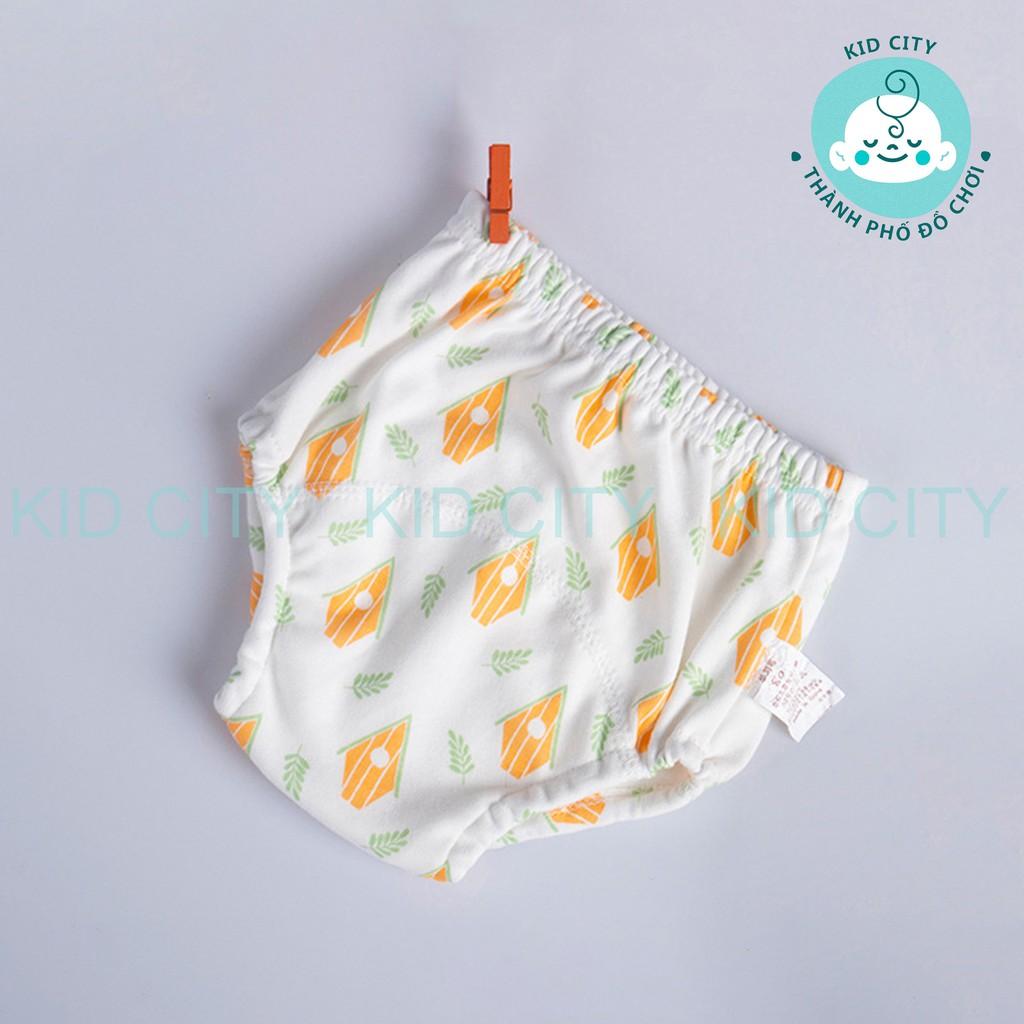 Quần bỏ bỉm 6 lớp Kid City, chất liệu mềm mại, thoáng mát, chống hăm cho bé từ 4-17kg