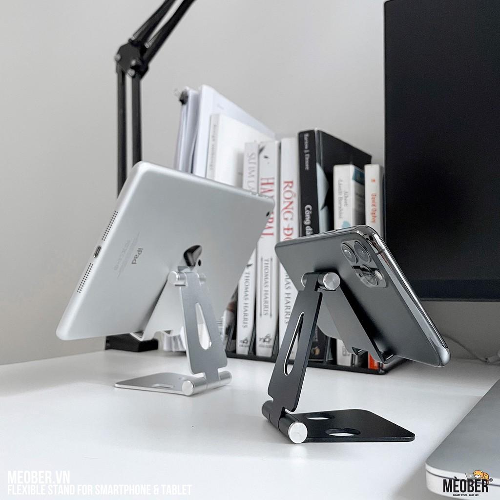 Giá đỡ nhôm gấp xếp, nhỏ gọn dành cho iPhone, iPad - Flexiable Stand