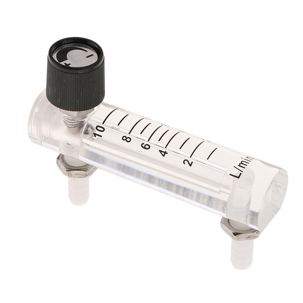 1-10LPM Oxy Lít Đo Lưu Lượng Biện Pháp Khí Dòng Chảy Nhanh W/Van Điều Khiển Cho Không Khí, Độ Chính Xác: 5%