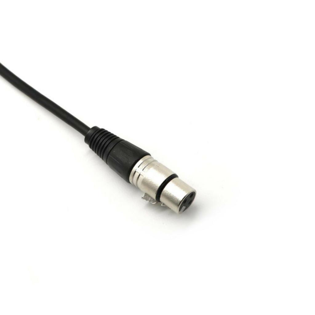 3.5mm Stereo Jack Female To XLR Male Audio Adapter Extension Cable