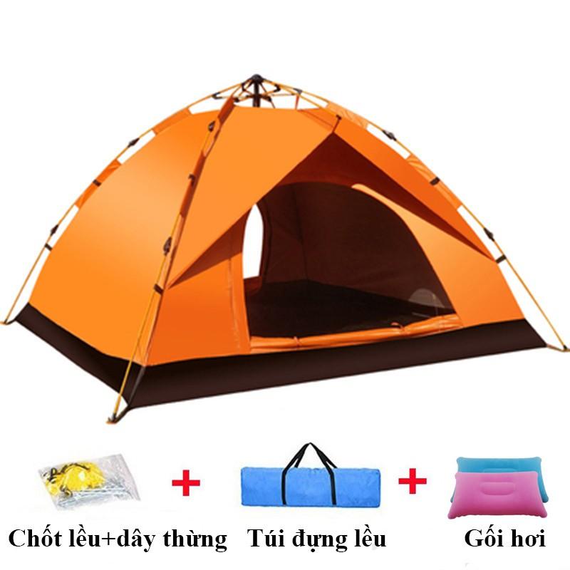 Lều liều picnic cắm trại dã ngoại du lịch đi phượt tự bung cỡ lớn size đủ cho 3-4 người (200*200*145cm)