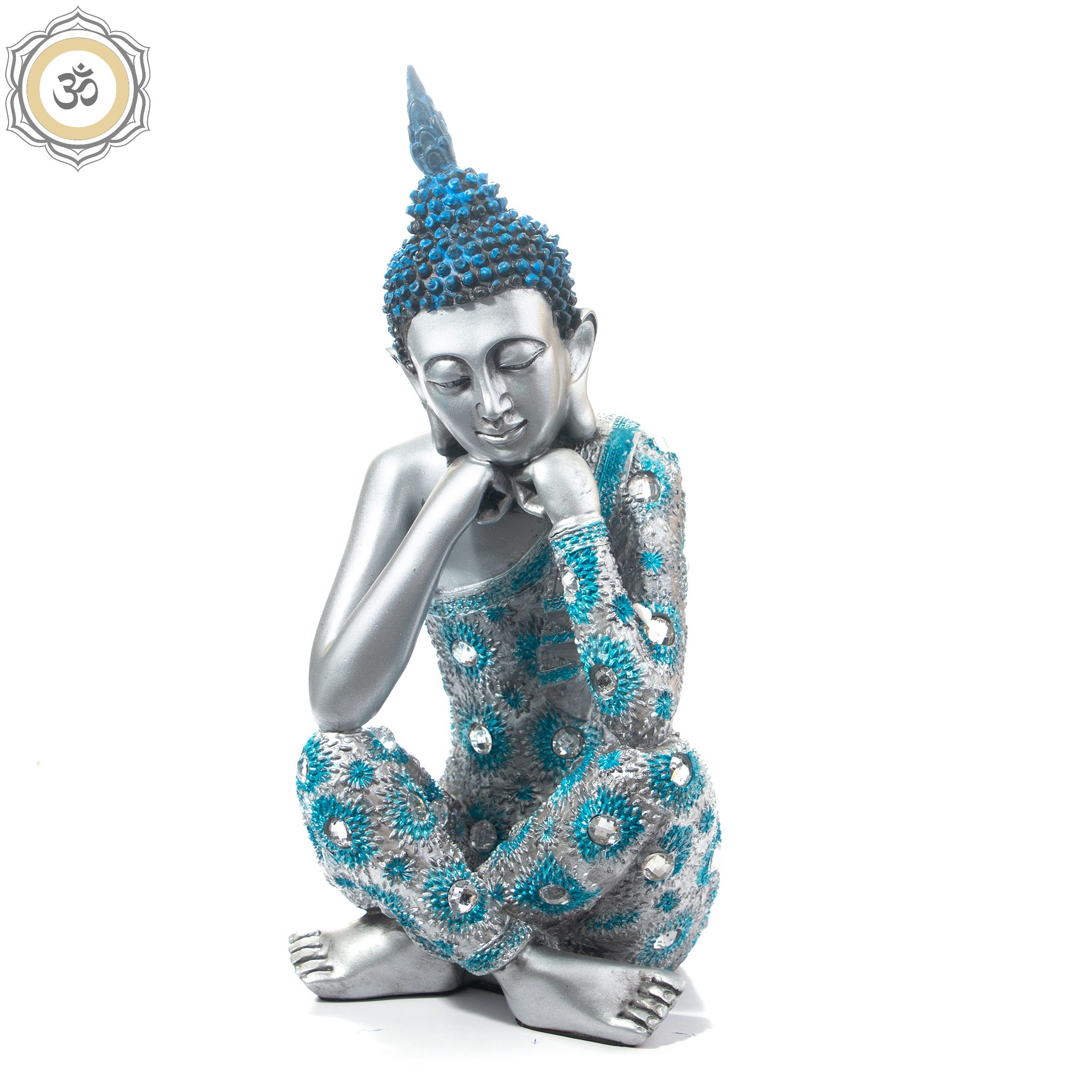 Tượng Tam Thế Phật - Thế Tay Chống Cằm