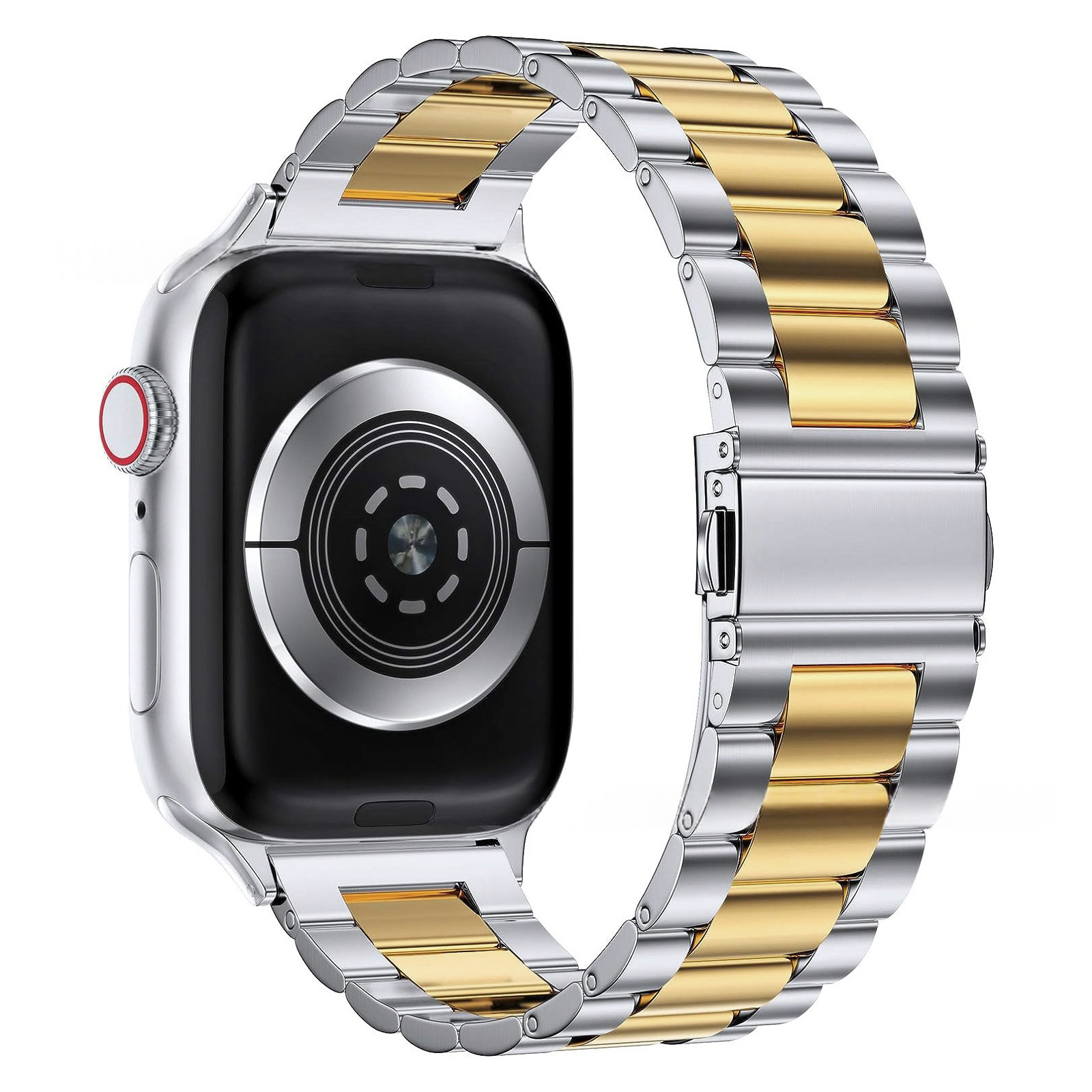 Dây Thép Hai Màu cho Apple Watch Series / Apple Watch Ultra Size 40/41/42mm &amp; 44/45/46/49mm - Hàng Chính Hãng
