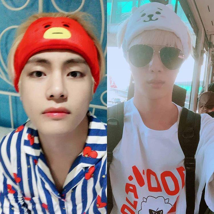 (Ảnh thật) Headband Băng đô BTS BT21 - CÓ SẴN