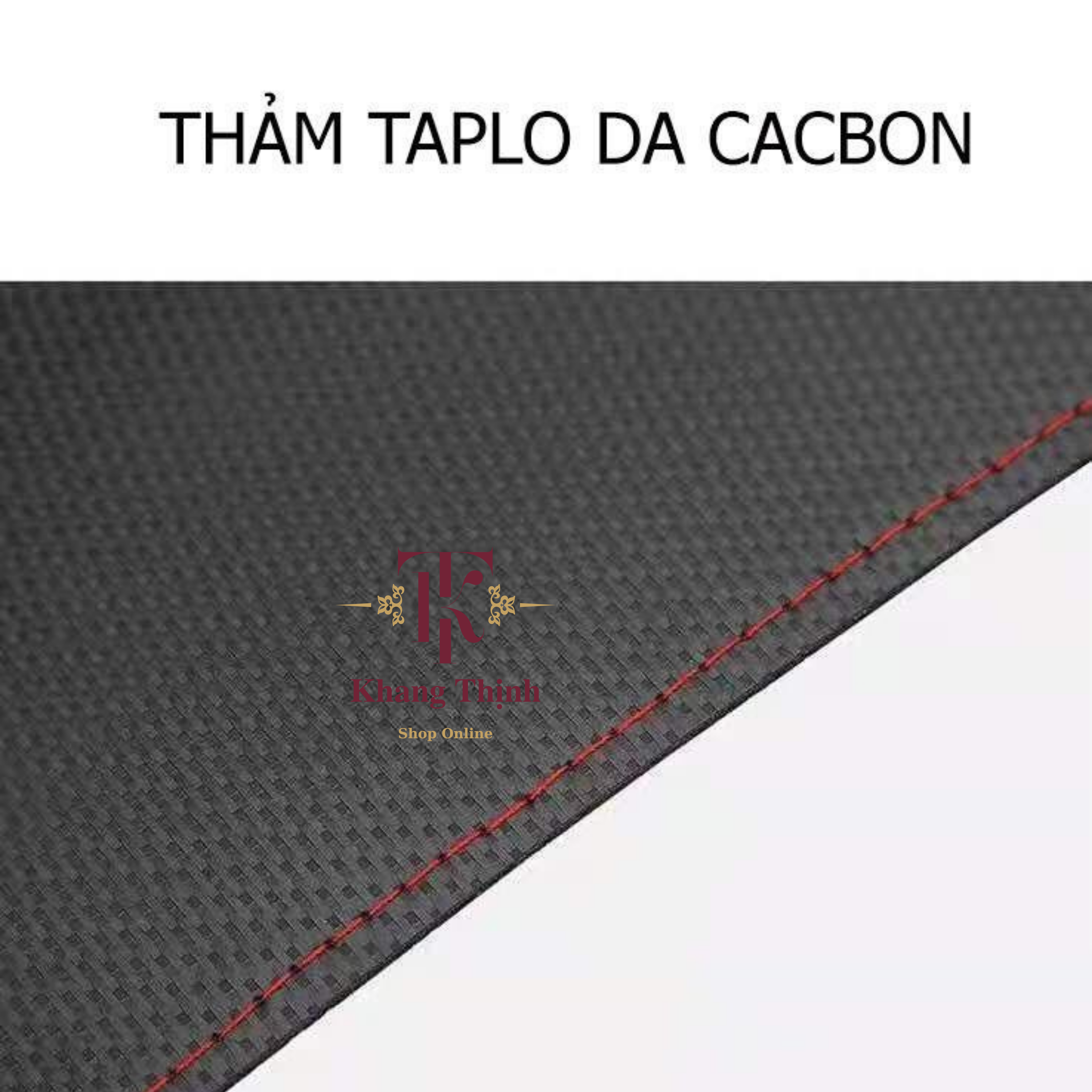 Thảm Da Taplo Dành Cho Xe Ford Everest 2016 - 2021 Vân Carbon Cao Cấp