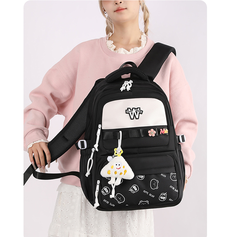 Balo thời trang phong cách Hàn Quốc dày dặn chống thấm nước dùng cho đi học, đi chơi - BEE GEE – BLTT9162