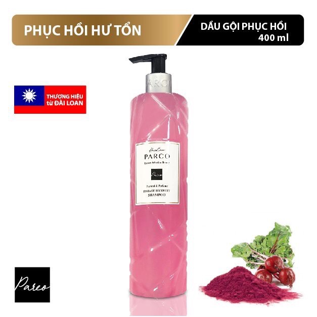 Dầu Gội Phục Hồi Tóc Hư Tổn Parco Damage Recovery Shampoo (400ml)