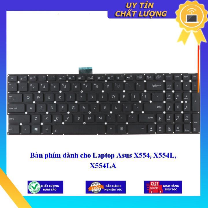 Bàn phím dùng cho Laptop Asus X554 X554L X554LA - Hàng Nhập Khẩu New Seal