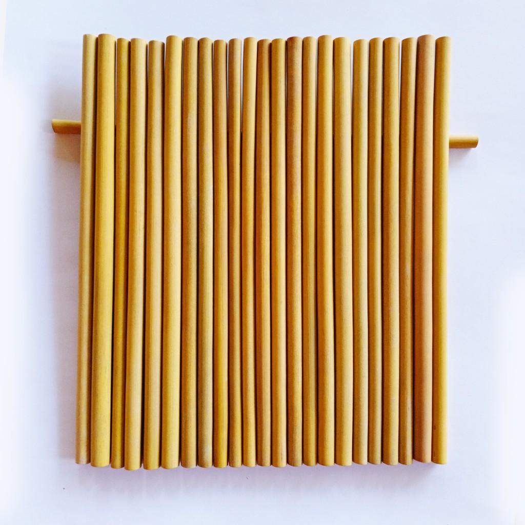 ỐNG HÚT TRE -LOẠI 1- size vừa - -dài 20 mm