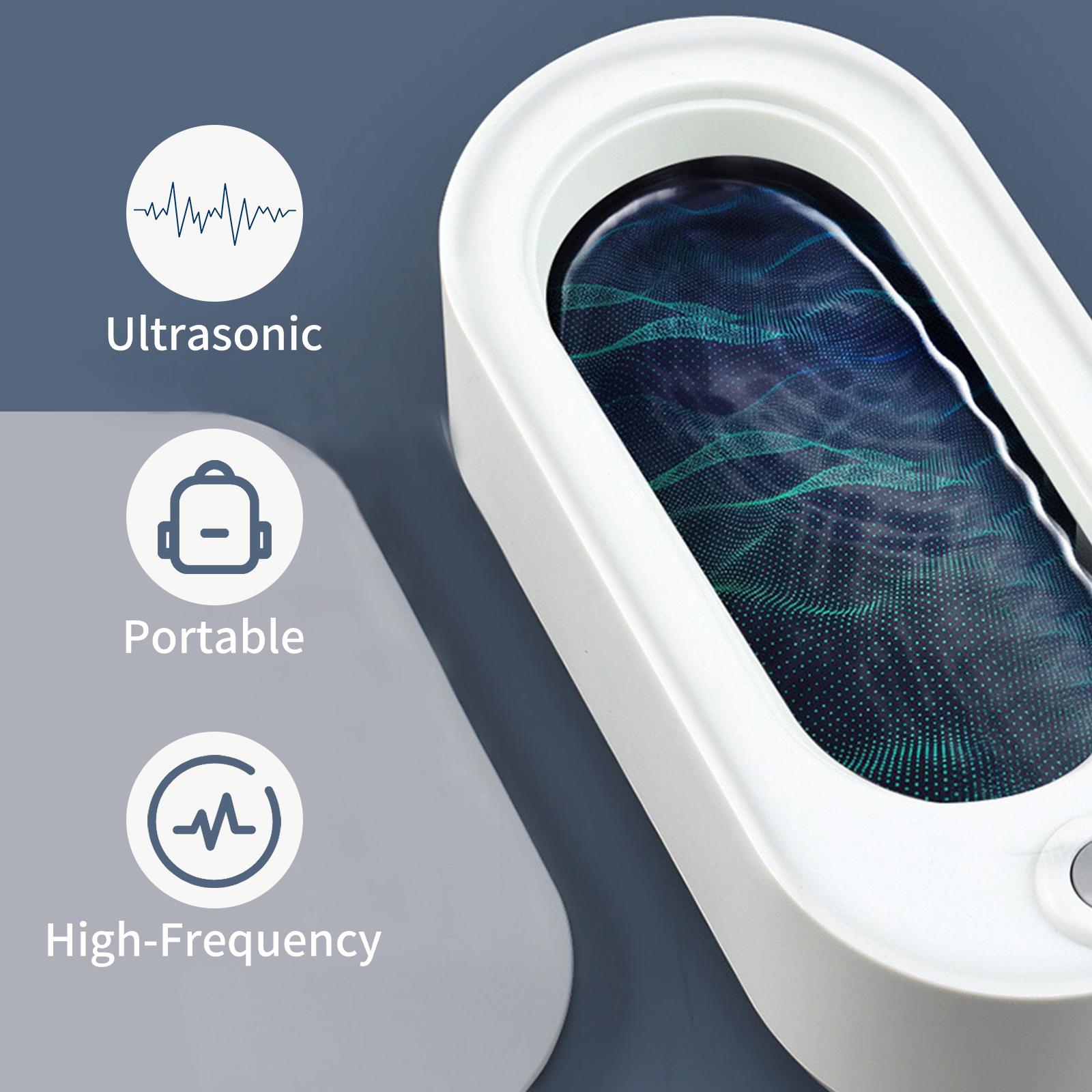 Máy làm sạch trang sức siêu âm di động tần số cao