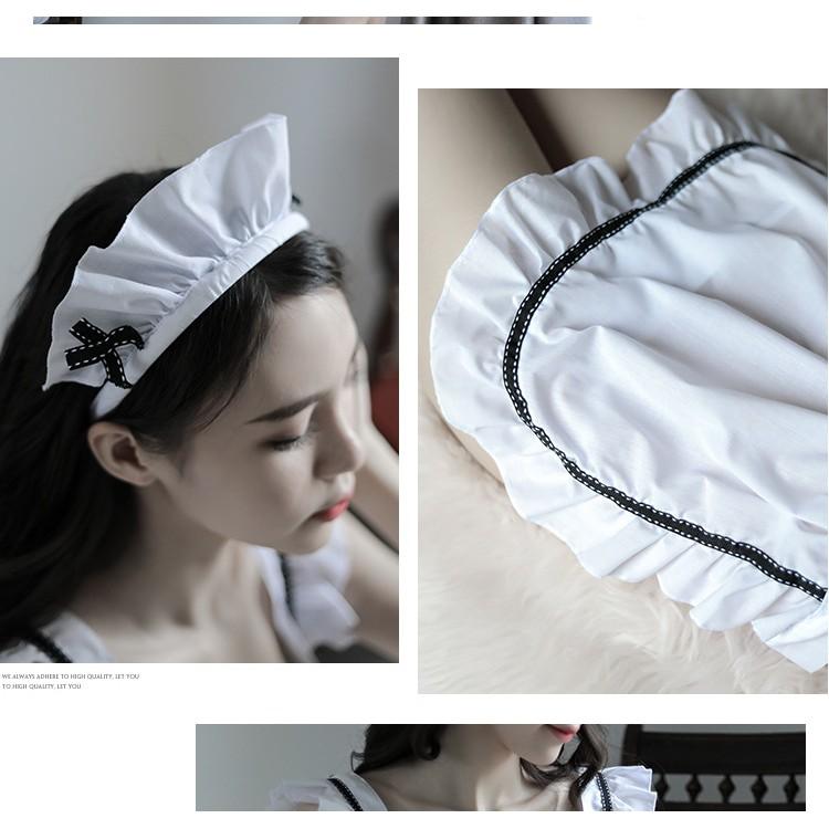 Váy ngủ sexy cosplay người hầu gái G64 siêu gợi cảm quyến rũ