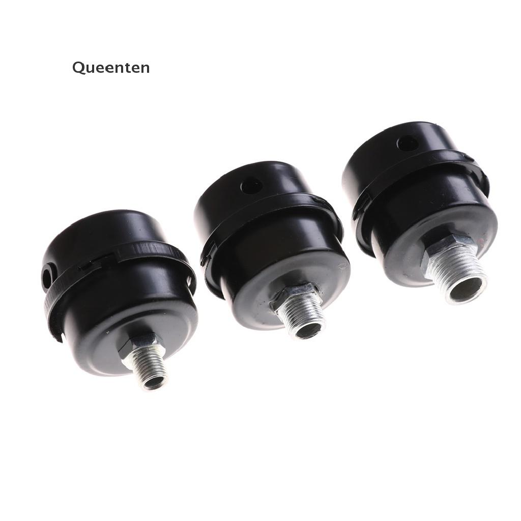 Queenten 12.5mm 16mm 20mm Air Compressor Parts Metal Air Compressor Intake Filter Noise QT