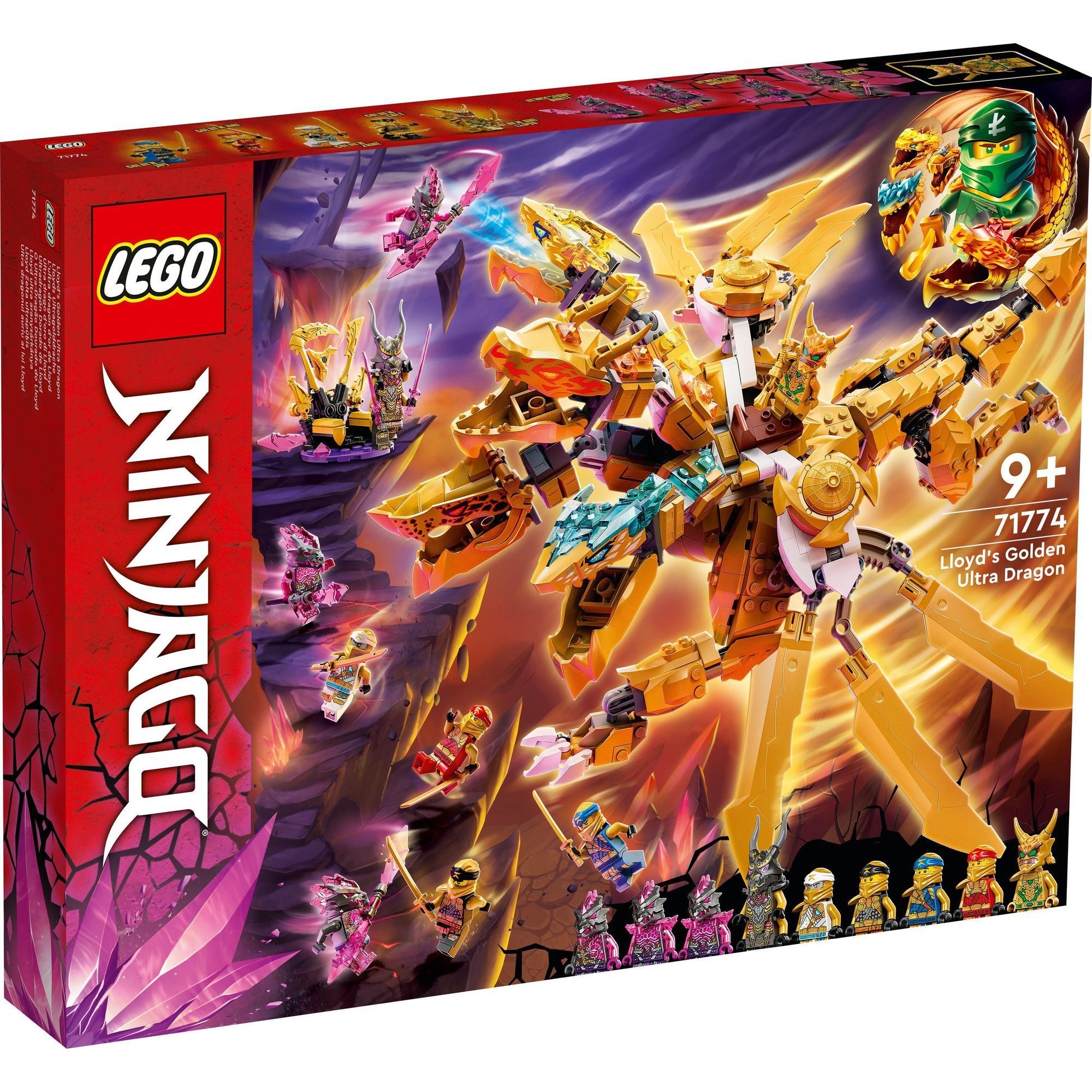 LEGO Ninjago 71774 Rồng vàng huyền thoại của Lloyd (989 chi tiết)