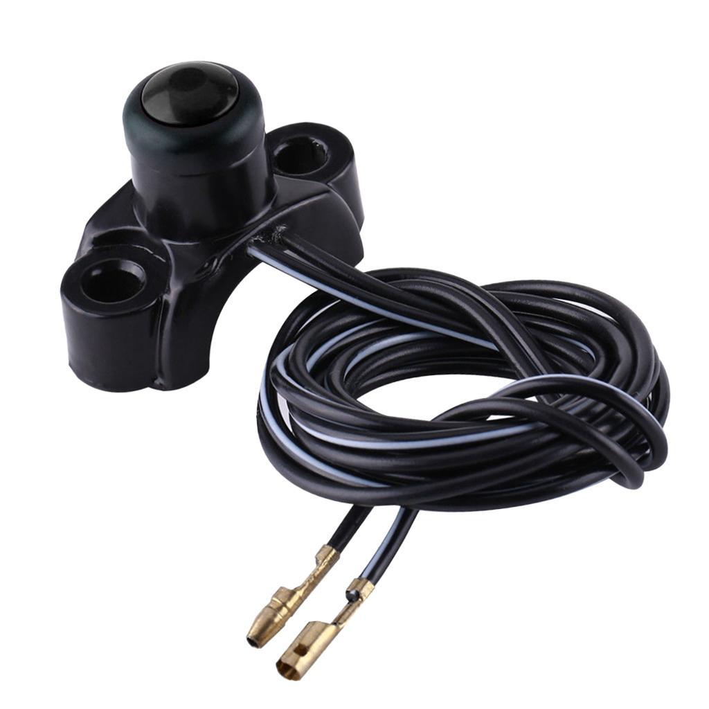 2Pcs Motorbike ATV 22mm Handlebar Engine Kill Stop Start Button