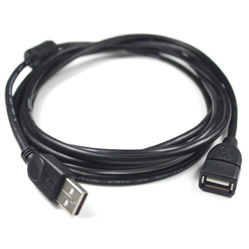Dây nối dài USB 2.0 1.5m 3m 5m 10m cáp nối dài chống nhiễu 2 đầu siêu bền
