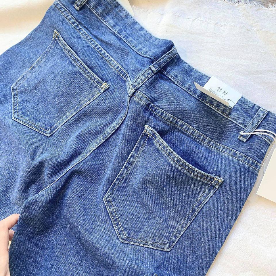 Quần Short jean nam xanh đậm 6512