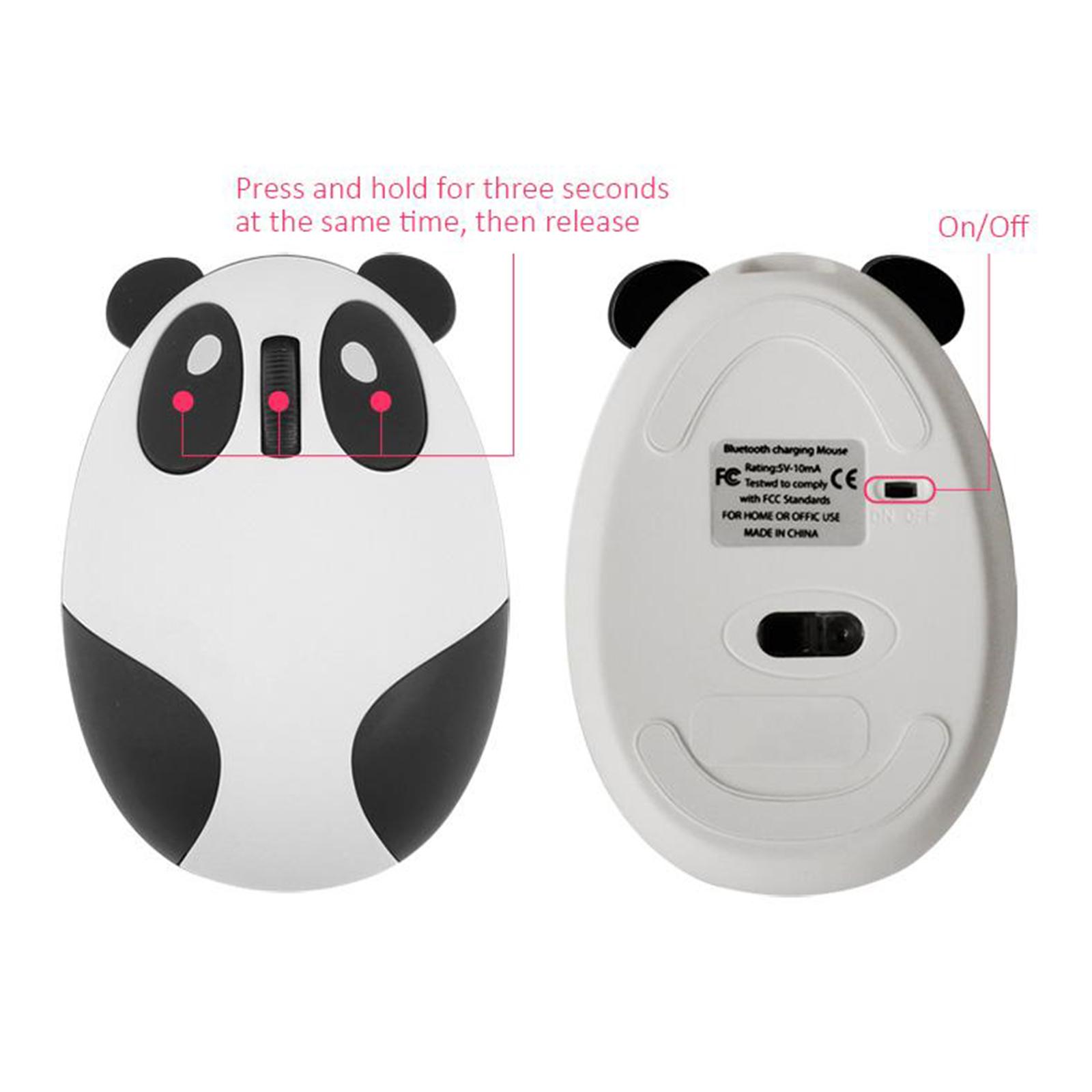 Portable Cute 2.4G Wireless Gaming Mouse Panda 1200 DPI 3 Buttons